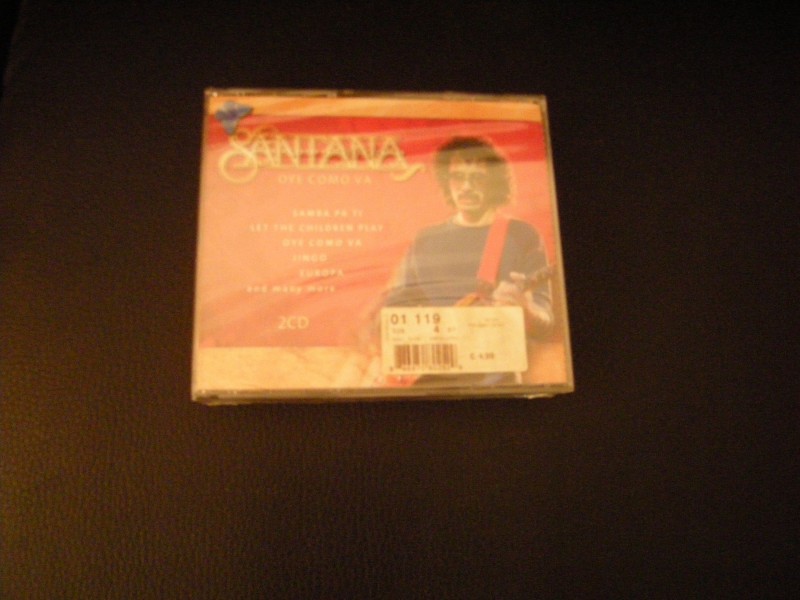 CD - CARLOS SANTANA - OYE COMO VA - DUPLI ALBUM - NOV