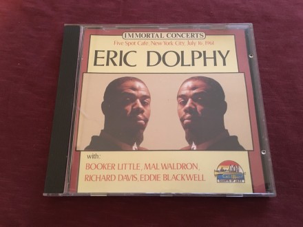 CD - Eric Dolphy - Five Spot Cafe New York City 1961