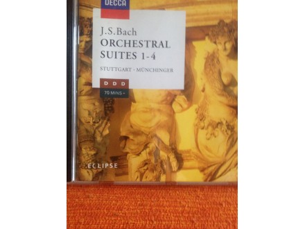 CD  J. S. Bach Orchestral Suites 1-4