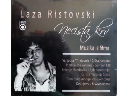 CD: LAZA RISTOVSKI - MUZIKA IZ FILMA NEČISTA KRV