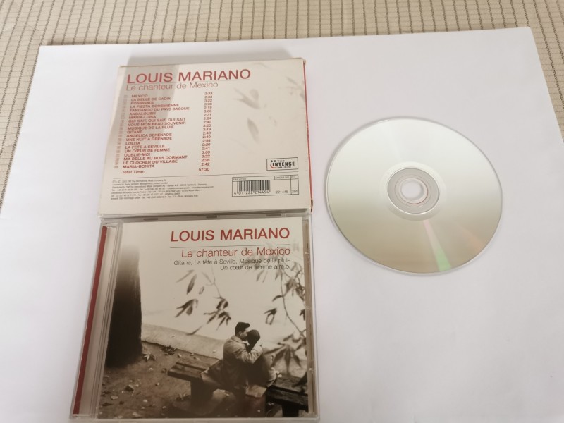 CD - Louis Mariano – Le Chanteur De Mexico