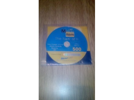 CD Muzicka dopuna 500 dinara (BK Telecom Mobiklik)