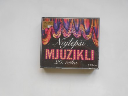 CD box - 5cd - Najlepši mjuzikli 20.veka