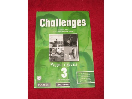 CHALLENGES 3 - radna sveska. Engleski jezik 7