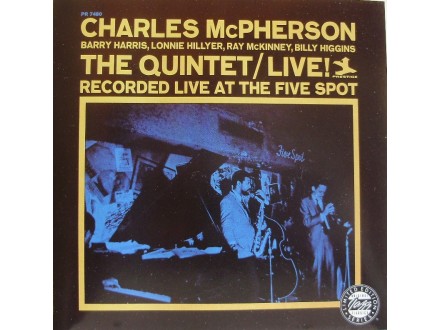 CHARLES McPHERSON - THE QUINTET / LIVE!