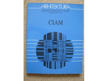 CIAM, Časopis ARHITEKTURA, broj 189-195