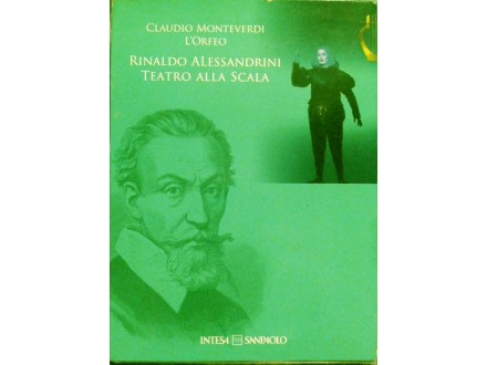 CLAUDIO MONTEVERDI L`ORFEO CD+DVD