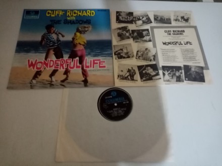 CLIFF with THE SHADOWS - WONDERFUL LIFE UK LP MINT