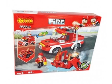 COGO kockice - Vatrogasni auto
