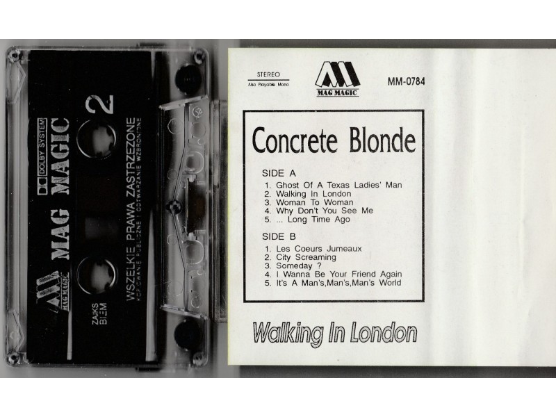 CONCRETE BLONDE - Walking In London