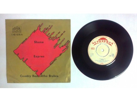 COUNTRY BEAT JIRIHO BRABCE - Shane(singl)Czechoslovakia