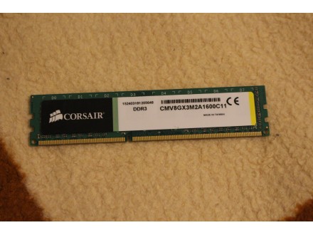 CROSAIR CMV8GX3M1A1600C11  8GB DDR3 Memorije