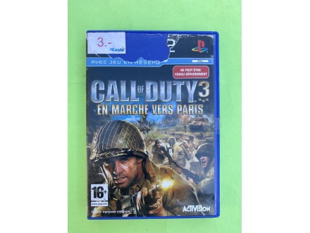 Call Of Duty 3 - PS2 igrica