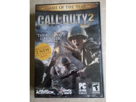 Call of Duty 2 / komplet / USA PC igrica
