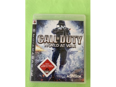 Call of Duty World at War - PS3 igrica