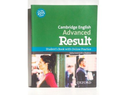 Cambridge Advanced English Result 2015 Kathy Gude Mary