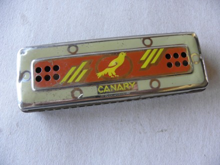 Canary harp, usna harmonika
