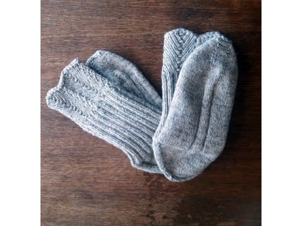 Čarape vunene (ručni rad)