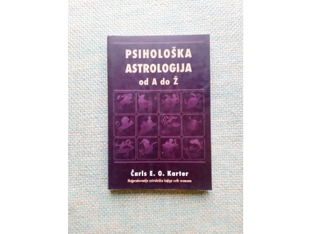 Čarls E O Karter Psihološka astrologija od A do Ž