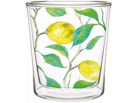 Čaša Doublewall - Beautiful Lemons