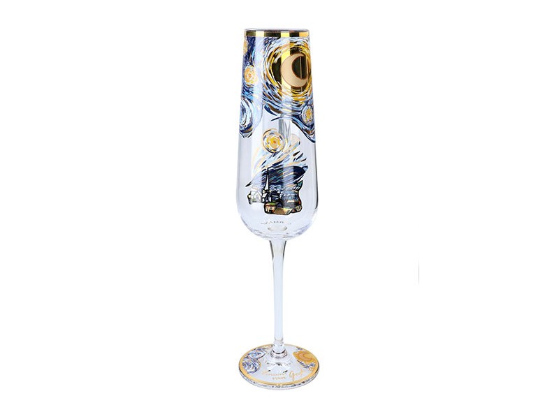 Čaša za šampanjac - The Starry Night
