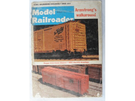 Casopisi:Model railroader mart 1977(90 st r,) i april 1