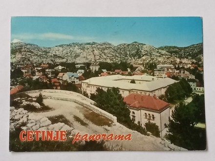 Cetinje Panorama - Crna Gora - Putovala 1980.g -
