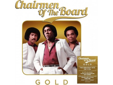 Chairmen of the Board - Gold, 3CD, Novo