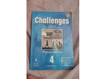 Challenges 4 - engleski za 8. raz. -  radna sveska