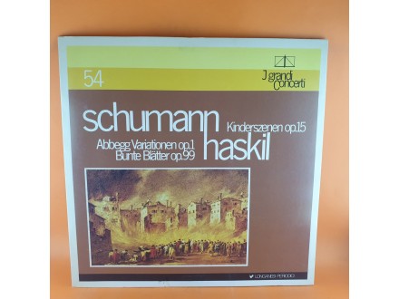 Clara Haskil ‎– Schumann- J Grandi Concerti-Kinderszene