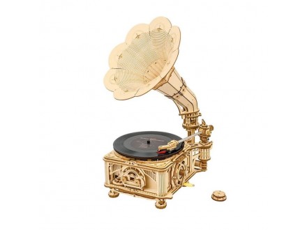 Classical Gramophone (Electric rotate mode &; Hand rotate mode)