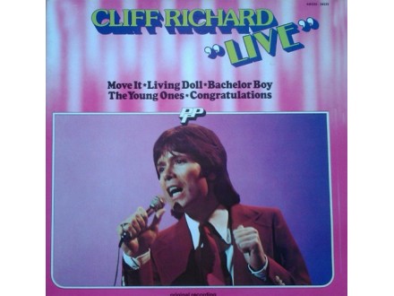 Cliff Richard ‎– Live