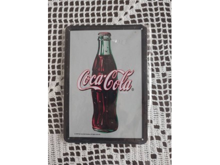 Coca Cola Originalna retro tabla 10 x 14 cm *Retko