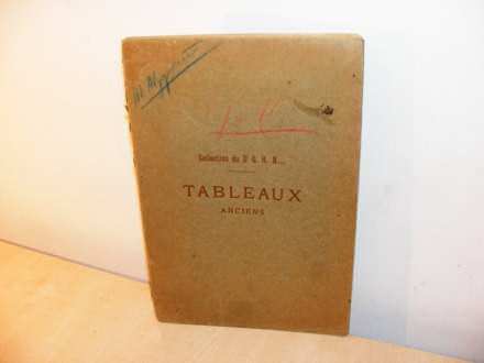 Collection Tableaux anciens 1908