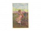 Color motivska razglednica,oko 1920,cista.