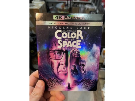 Color of Space 4k uhd plus blu ray