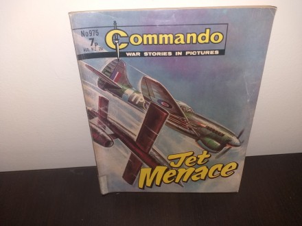 Commando War Stories No. 975 Jet Menace