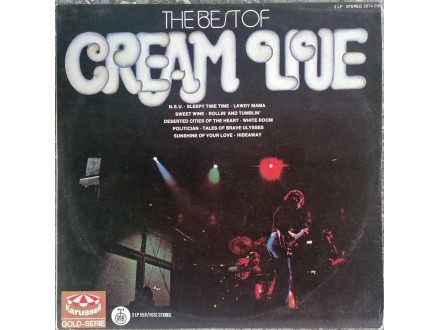 Cream (2) – The Best Of Cream Live  2xLP