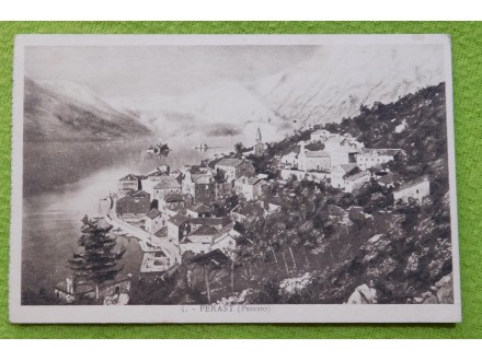 Crna Gora - Perast - Perasto 1947