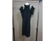 Crna kratka haljina slika 1