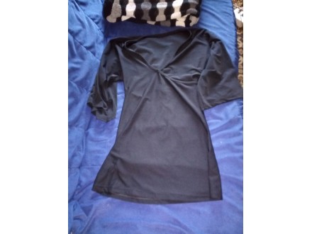 Crna tunika-haljina S/M