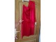 Crvena elegantna haljina sa pojasom. NOVA. slika 2