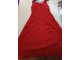 Crvena haljina od viskoze L ,brend H&;M slika 2