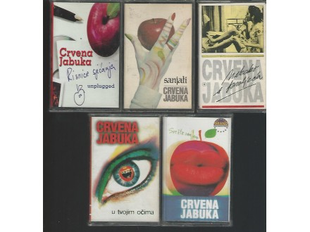 Crvena jabuka x 5 kaseta