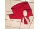 Crvena zimska jaknica sa srcima i štrasom NOVO 12m slika 1