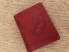 Crveni zenski kozni Manual novcanik
