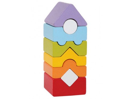 Cubika - Drvena kula, 8 elemenata
