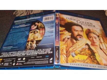 Curse of the golden flower Blu-ray