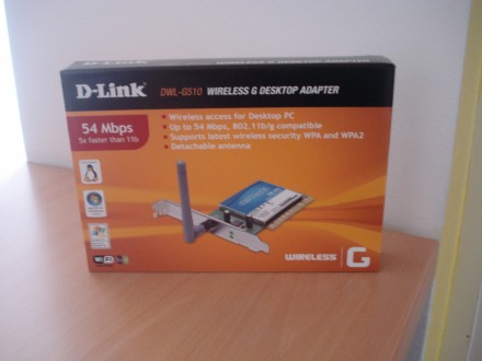 D-Link wireless g desktop adapter dwl-g510