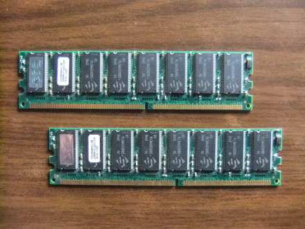 DDR1 400 Mhz SpecTek 512 (2x256Mb uparene) + GARANCIJA